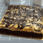 Cheesy marble brownies