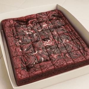 Red Velvet Brownies 