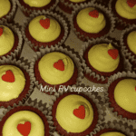 Mini Red velvet cupcakes 16pcs