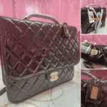 Chanel Patent Quilted Flap Bag