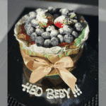 Seasalt Burnt Cheesecake with Toppings