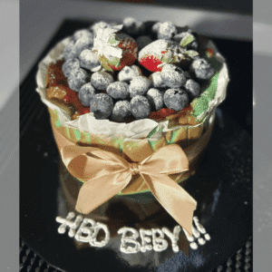 Seasalt Burnt Cheesecake with Toppings