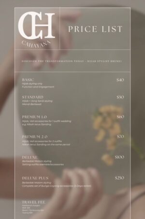 Makeup & Hijab Stylist (MUA Services)