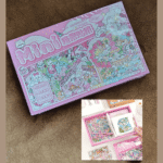 Pink Mini 20pcs 3D scene sticker