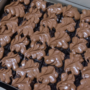 Nutella Brownie (36 cuts)